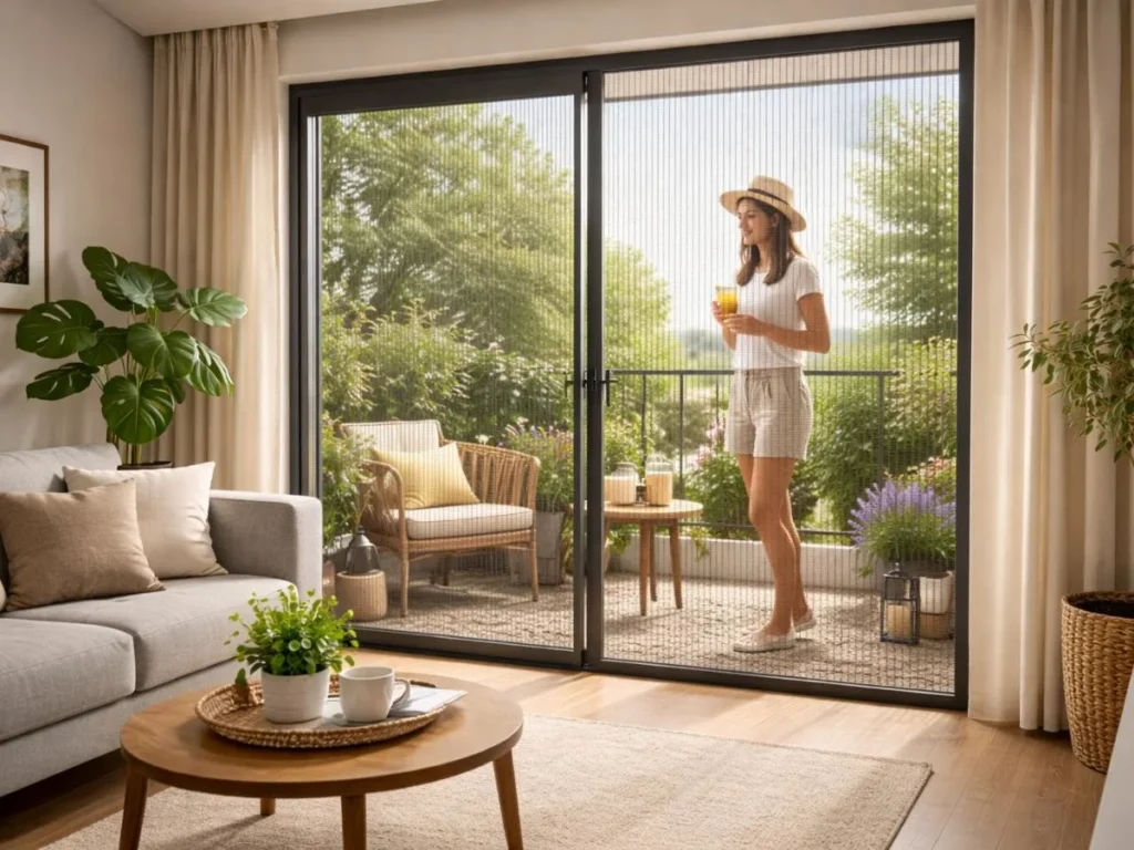 Best mosquito mesh for balcony doors in a modern home